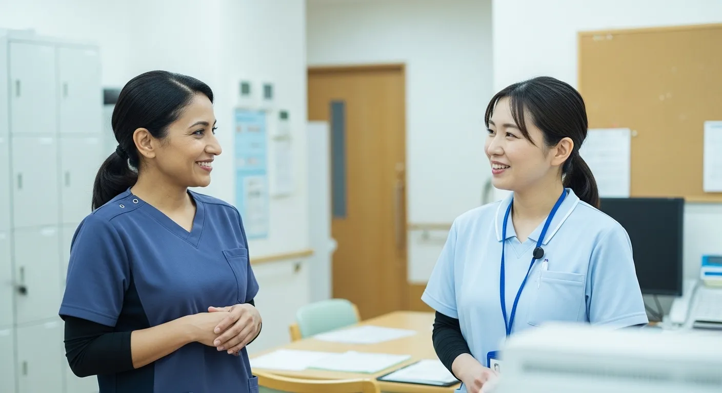 現地募集から介護施設配属後のサポートまで安心の支援体制