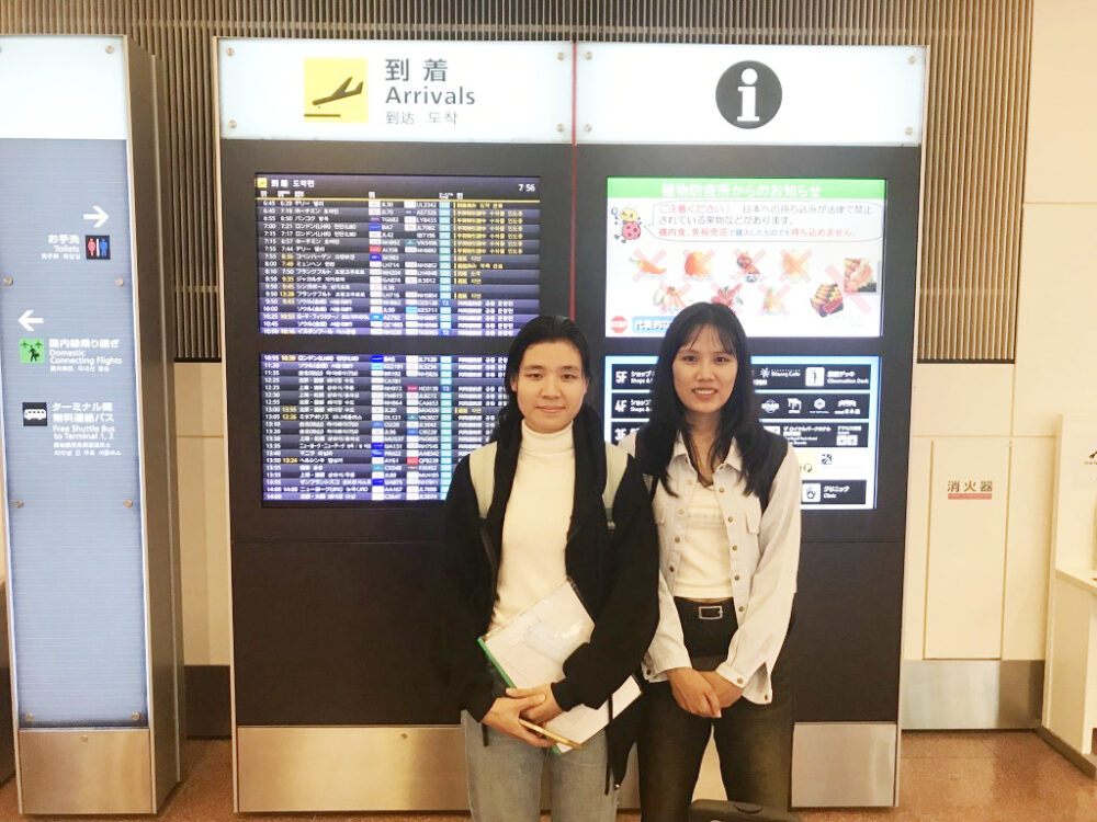 ミャンマーからアクタガワHRMの登録支援スタッフ2名が入国しました