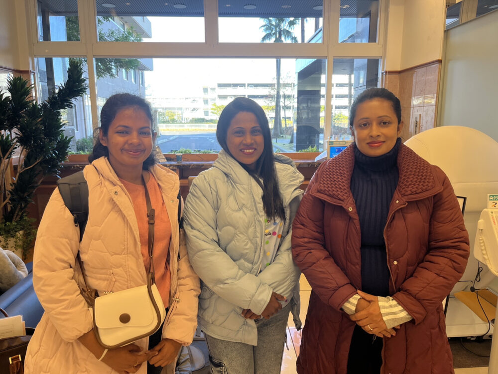 スリランカからアクタガワHRMの登録支援スタッフ3名が入国しました