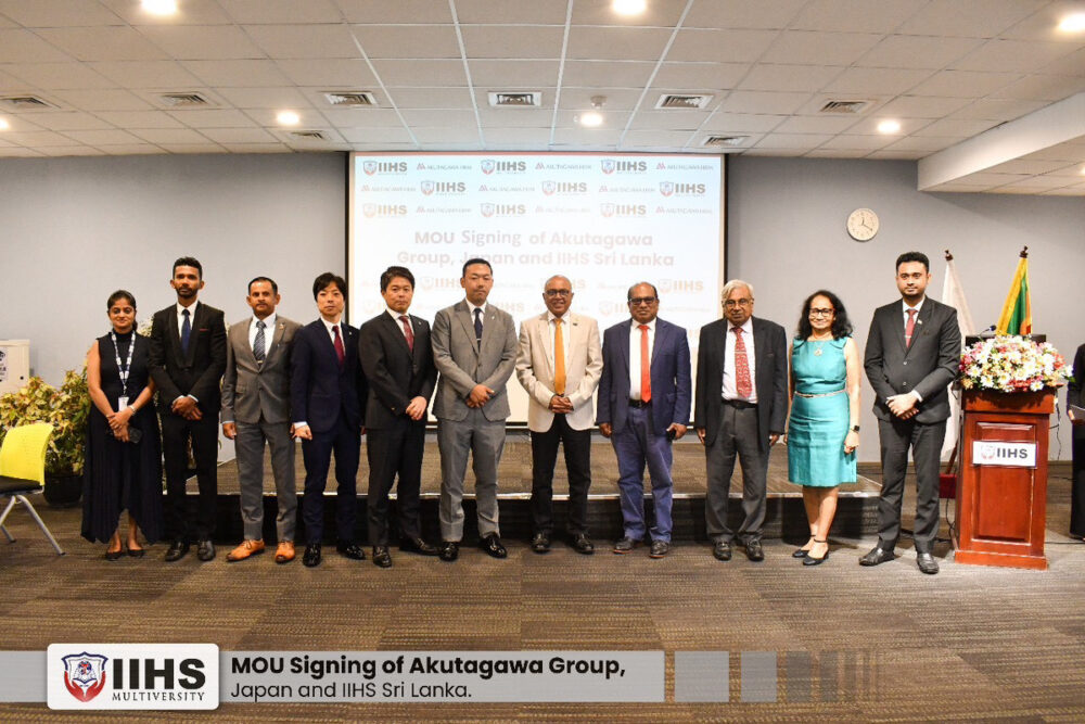 株式会社アクタガワHRM、スリランカ最大の医療教育機関「IIHS大学」と提携