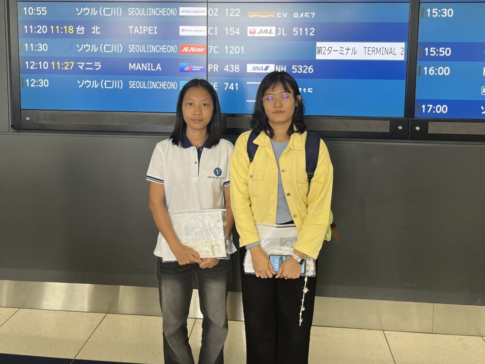 ミャンマーからアクタガワHRMの支援スタッフ2名が入国しました